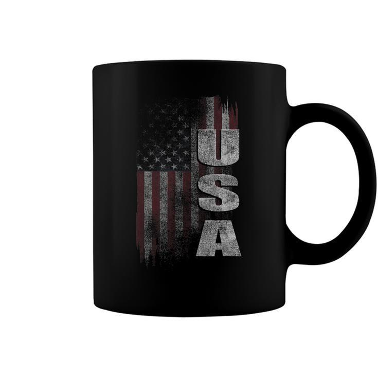 Patriotic Usa American Flag  V2 Coffee Mug