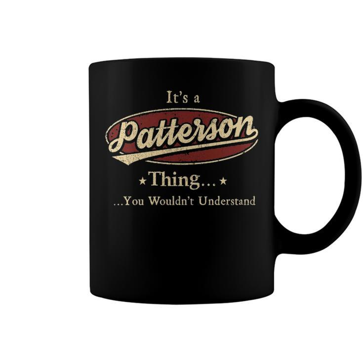 Patterson Shirt Personalized Name Gifts T Shirt Name Print T Shirts Shirts With Name Patterson Coffee Mug
