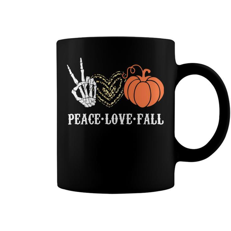 Peace Love Fall Peace Love Pumpkin Coffee Mug