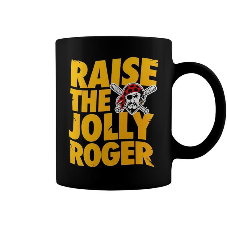 Pirates Raise The Jolly Roger Coffee Mug
