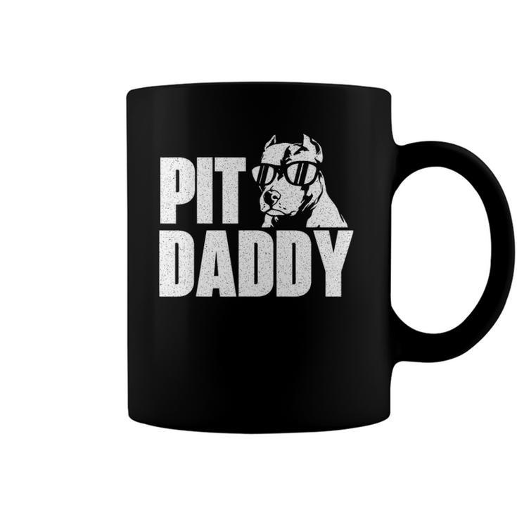 Pit Daddy - Pitbull Dog Lover Pibble Pittie Pit Bull Terrier Coffee Mug