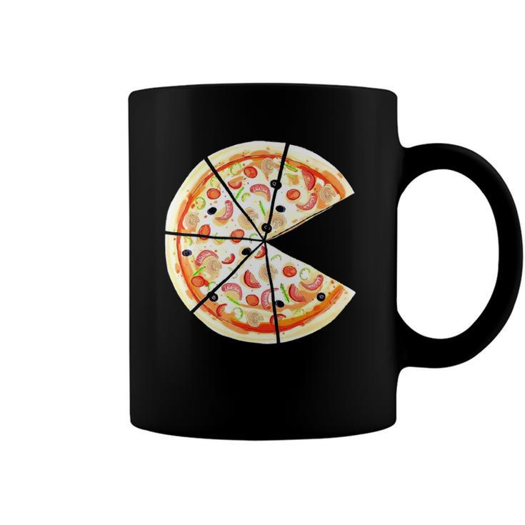 Pizza Pie And Slice Dad And Son Matching Pizza Father’S Day Coffee Mug