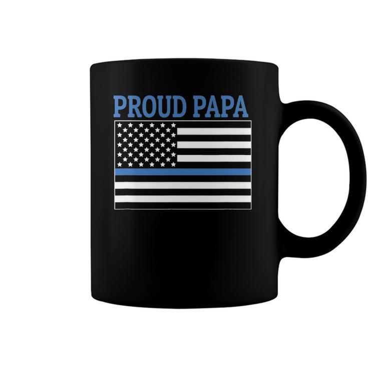 Police Officer Papa - Proud Papa Coffee Mug