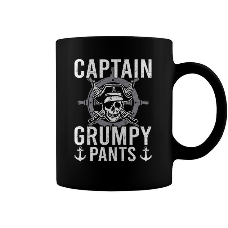 Pontoon Captain Grumpy Pants Pontooning Coffee Mug