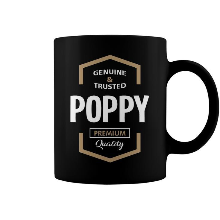 Poppy Grandpa Gift   Genuine Trusted Poppy Premium Quality Coffee Mug