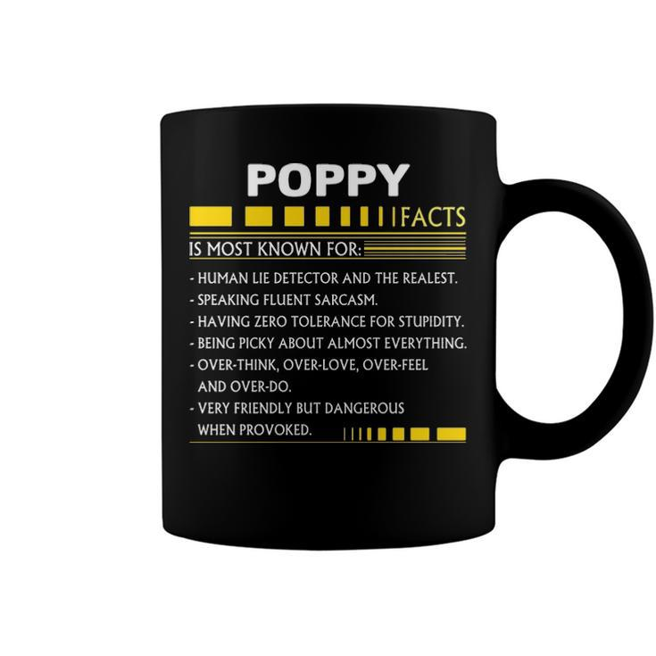 Poppy Name Gift   Poppy Facts Coffee Mug