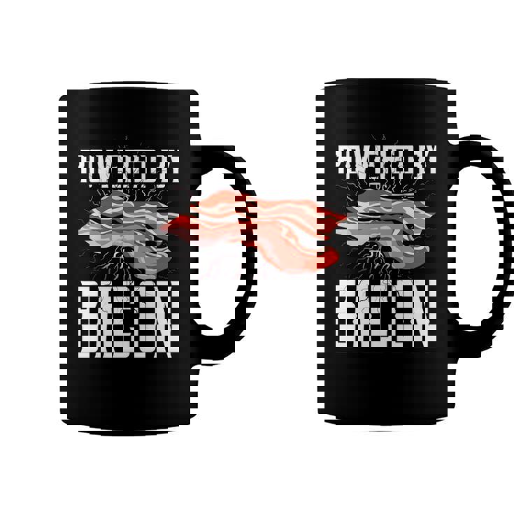 Powered By Bacon For Meat Lovers Keto Bacon Coffee Mug