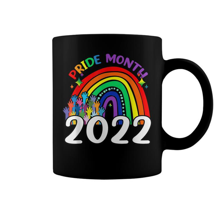 Pride Month 2022 Lgbt Rainbow Flag Gay Pride Ally  Coffee Mug