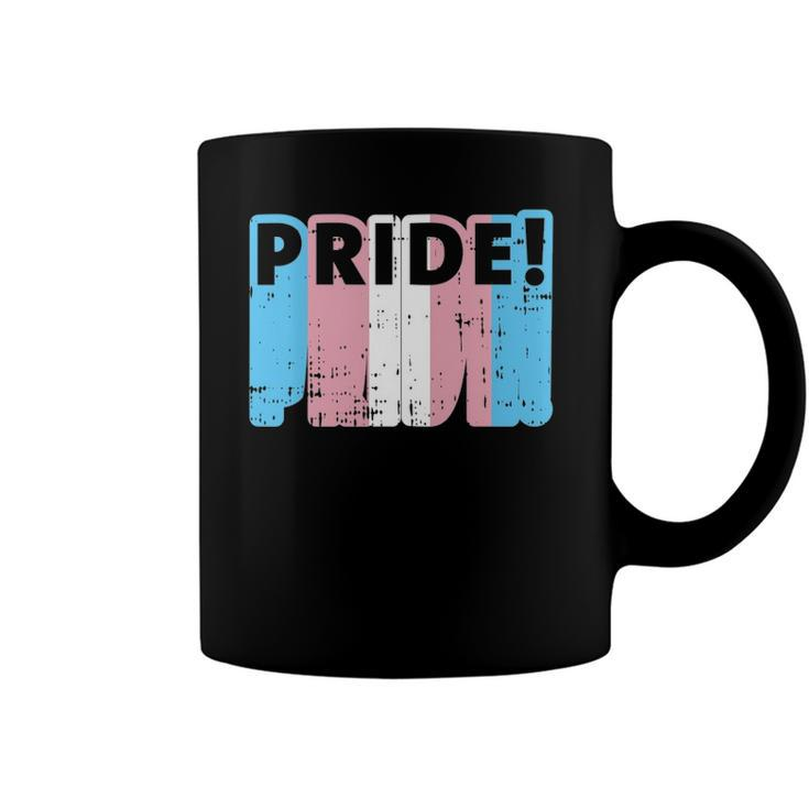 Pride Transgender Funny Lgbt Flag Color Protest Support Gift Coffee Mug