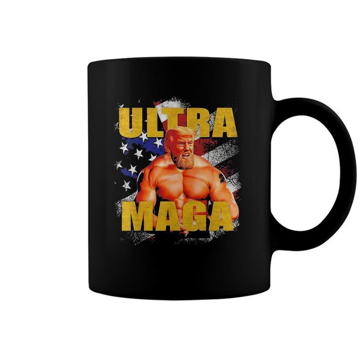 Pro-Trump Trump Muscle Ultra Maga American Muscle Coffee Mug