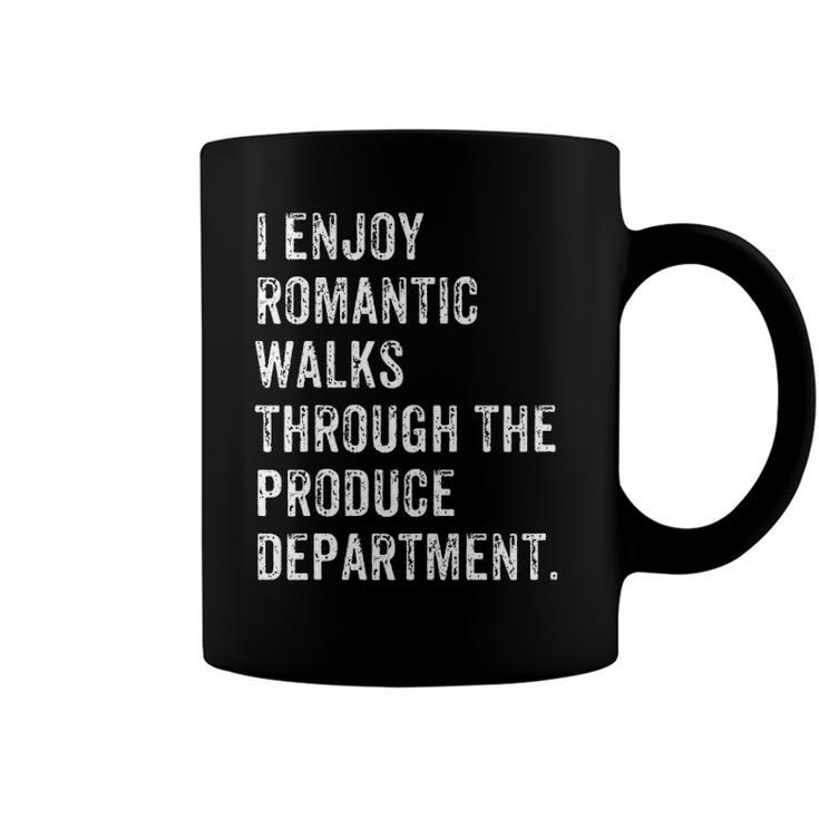 Produce Department Romantic Walk Food Gift Coffee Mug
