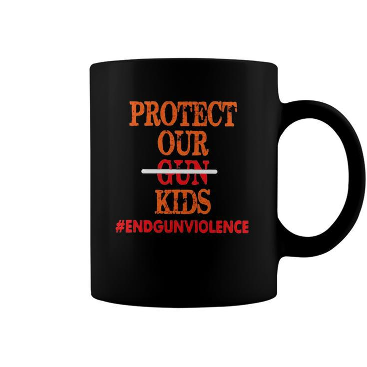 Protect Our Kids End Guns Violence Version Coffee Mug