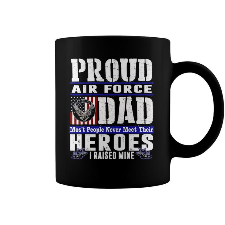 Proud Air Force Dad US Air Force Veteran Military Pride Coffee Mug