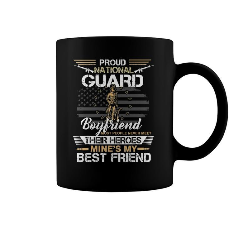 Proud Army National Guard Boyfriend Flag  US Military Coffee Mug