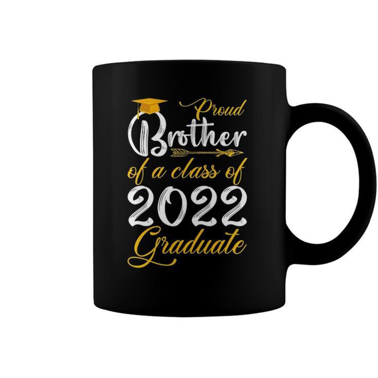Proud Brother Of A Class Of 2022 Graduate  Senior 22 Arrow Coffee Mug