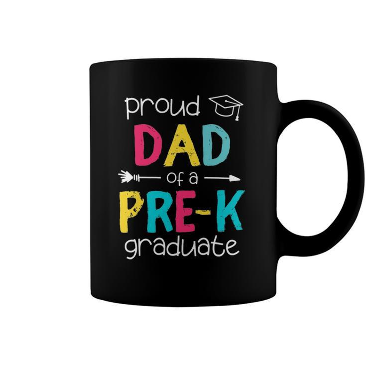 Proud Dad Father Pre-K Preschool Family Matching Graduation Coffee Mug
