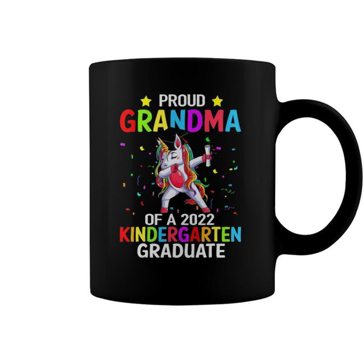 Proud Grandma Of A 2022 Kindergarten Graduate Unicorn Coffee Mug