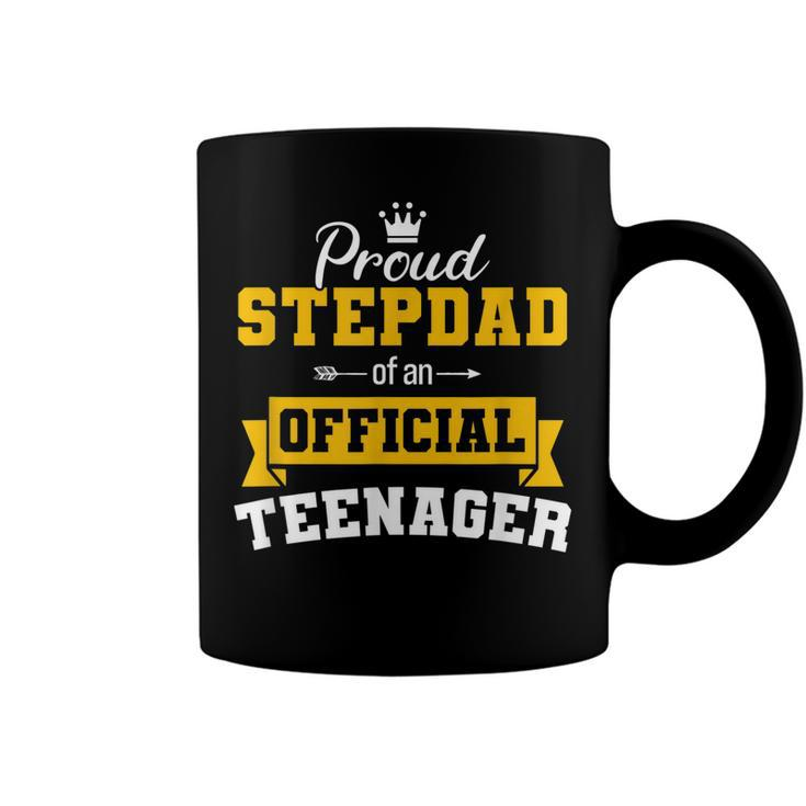 Proud Stepdad Of Official Nager 13 Birthday Funny Vintage  Coffee Mug