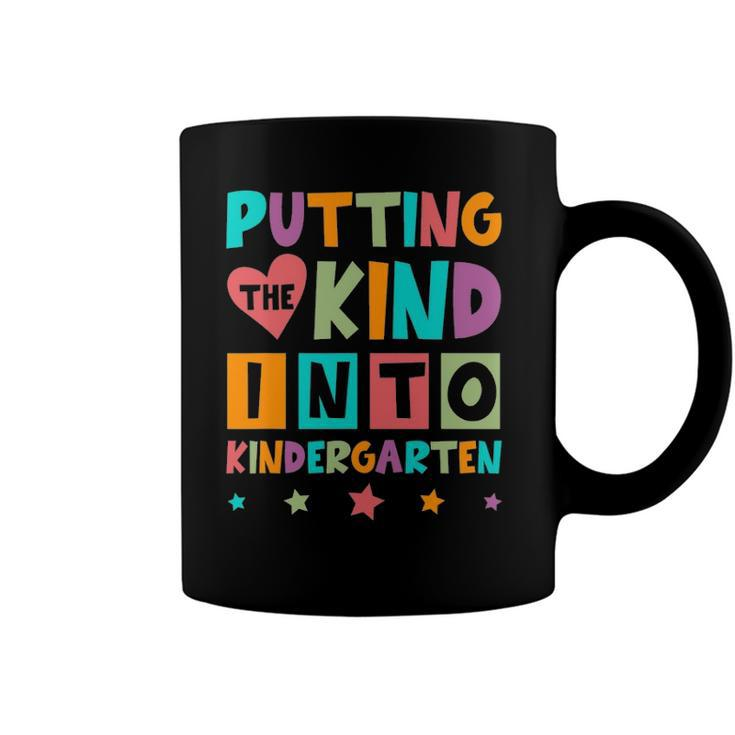 Putting The Kind Into Kindergarten Education Coffee Mug