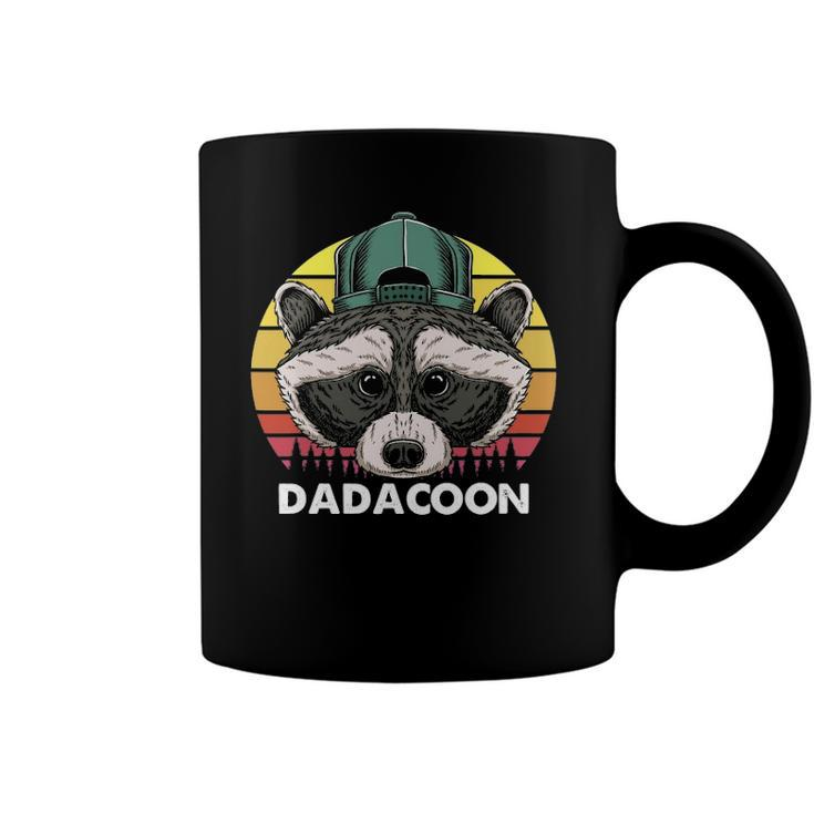 Raccoon Owner Dad Trash Panda Father Dadacoon Fathers Day Coffee Mug