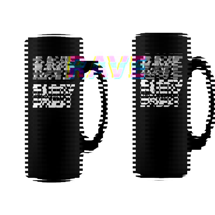 Rave Daddy Techno Dad Gift Coffee Mug