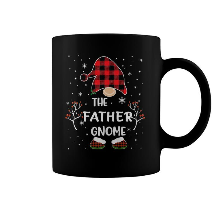 Red Buffalo Plaid Matching The Father Gnome Christmas Coffee Mug