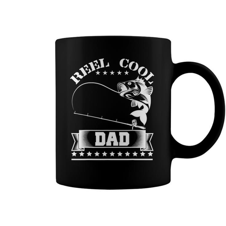 Reel Cool Dad Fishing Fathers Day Gift Coffee Mug