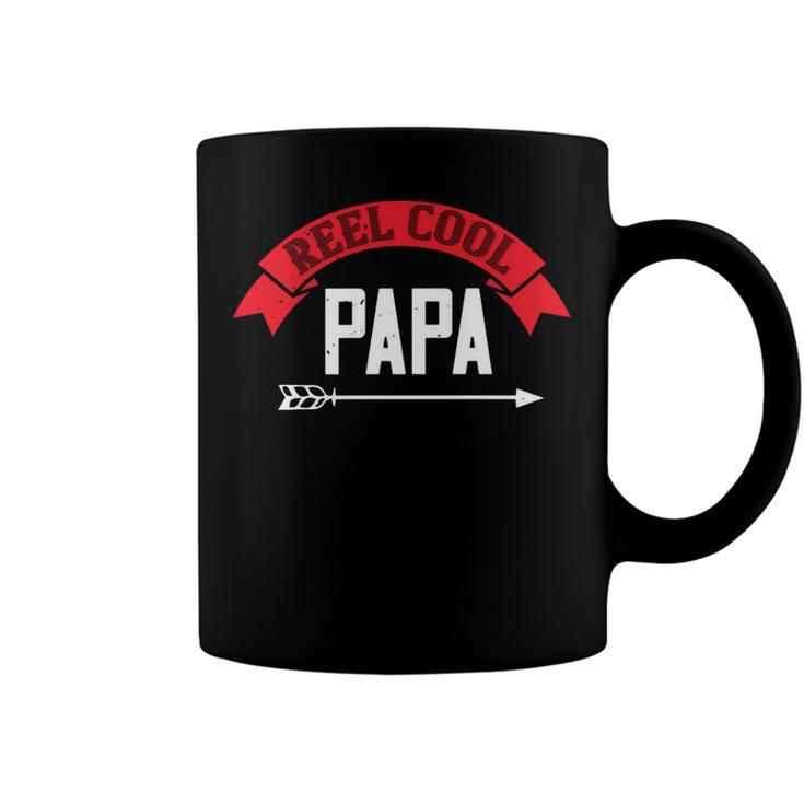 Reel Cool Papa Papa T-Shirt Fathers Day Gift Coffee Mug