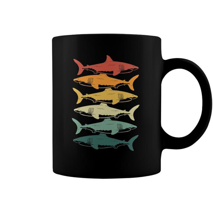 Retro Sharks For Shark Lover Coffee Mug