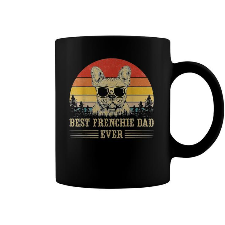 Retro Vintage French Bulldog Best Frenchie Dad Ever Classic Coffee Mug