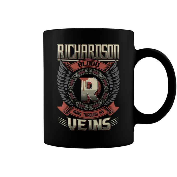 Richardson Blood  Run Through My Veins Name V3 Coffee Mug