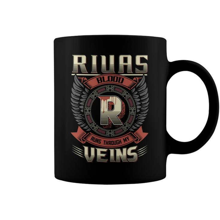 Rivas Blood  Run Through My Veins Name Coffee Mug
