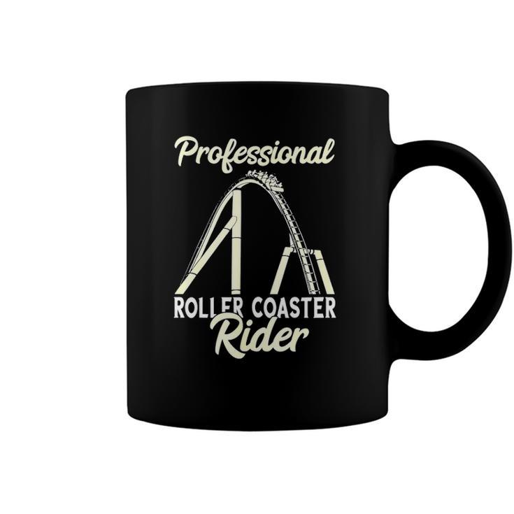 Roller Coaster Professional Rider Thrillseeker High Rides Coffee Mug