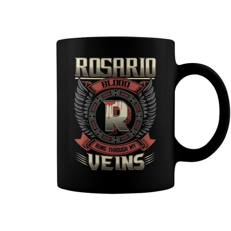 Rosario Blood  Run Through My Veins Name Coffee Mug