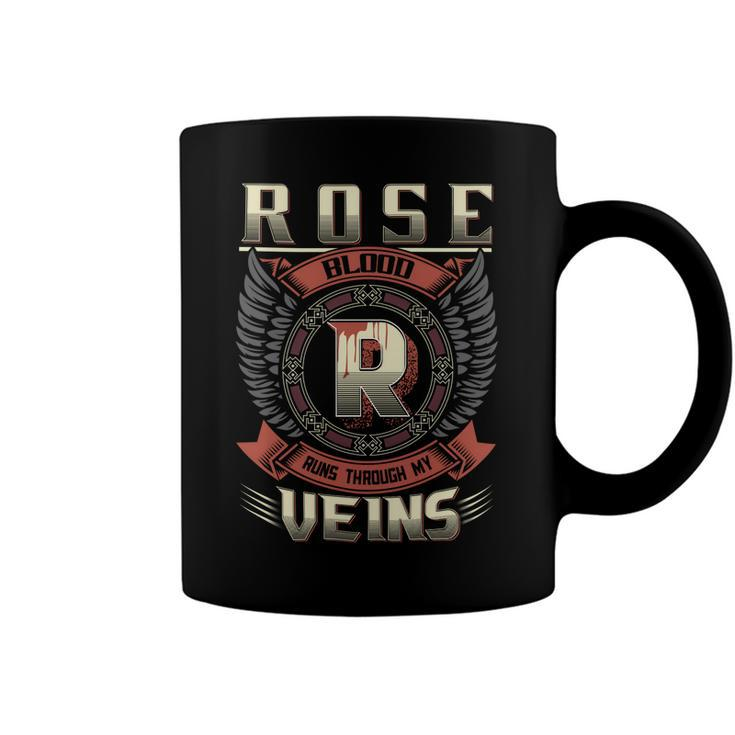 Rose Blood  Run Through My Veins Name V2 Coffee Mug