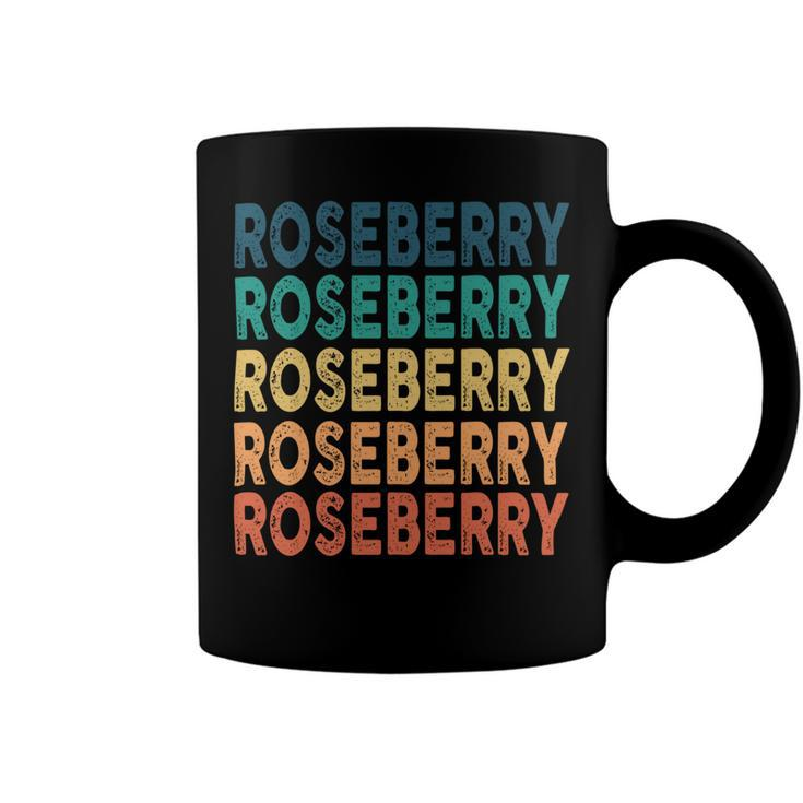 Roseberry Name Shirt Roseberry Family Name Coffee Mug