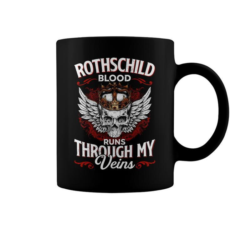Rothschild Blood Runs Through My Veins Name Coffee Mug