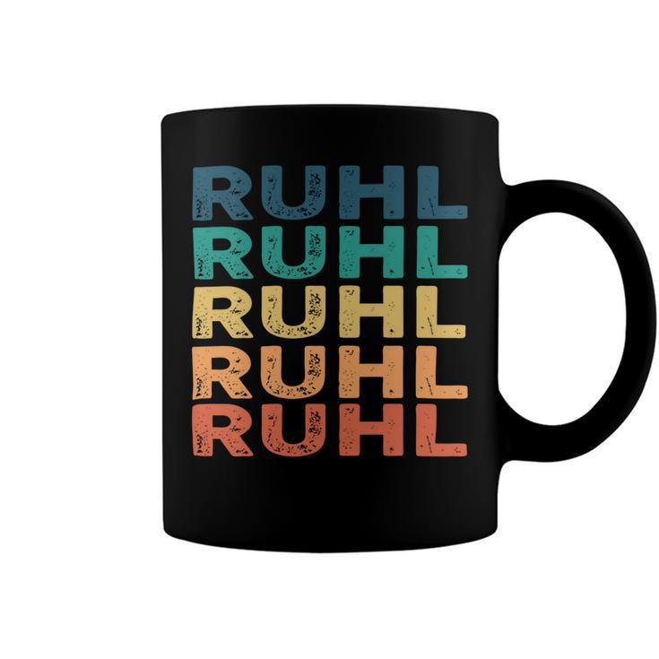 Ruhl Name Shirt Ruhl Family Name V2 Coffee Mug
