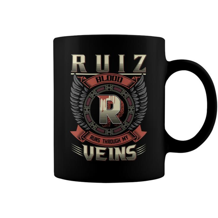 Ruiz Blood  Run Through My Veins Name V2 Coffee Mug