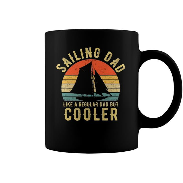 Sailing Dad Boating Dad Vintage Sailor Dad Fathers Day Mens Coffee Mug
