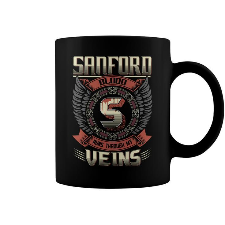 Sanford Blood  Run Through My Veins Name V5 Coffee Mug