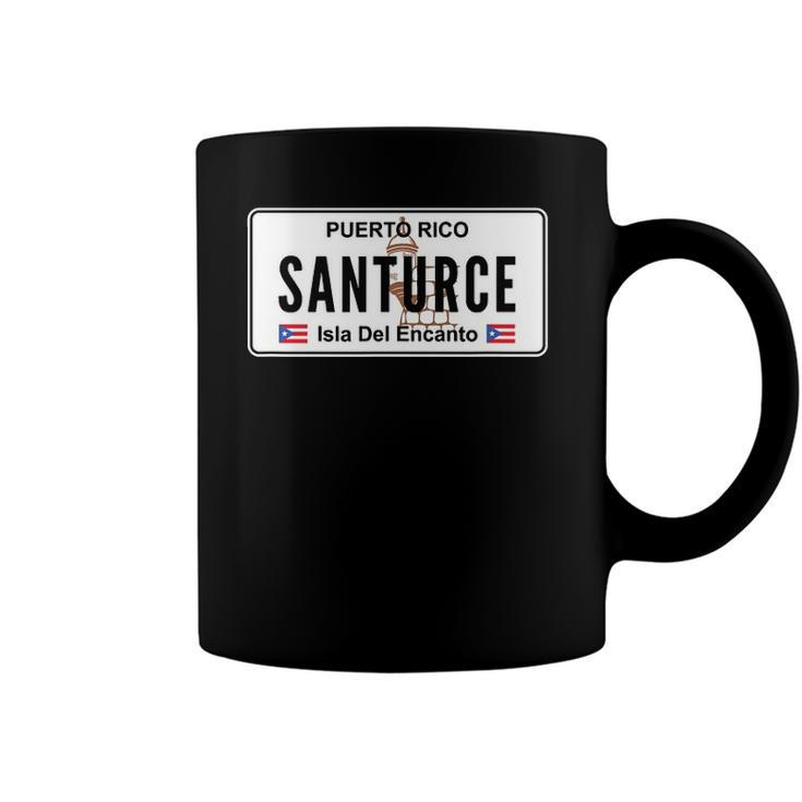 Santurce - Puerto Rico Proud Boricua Coffee Mug