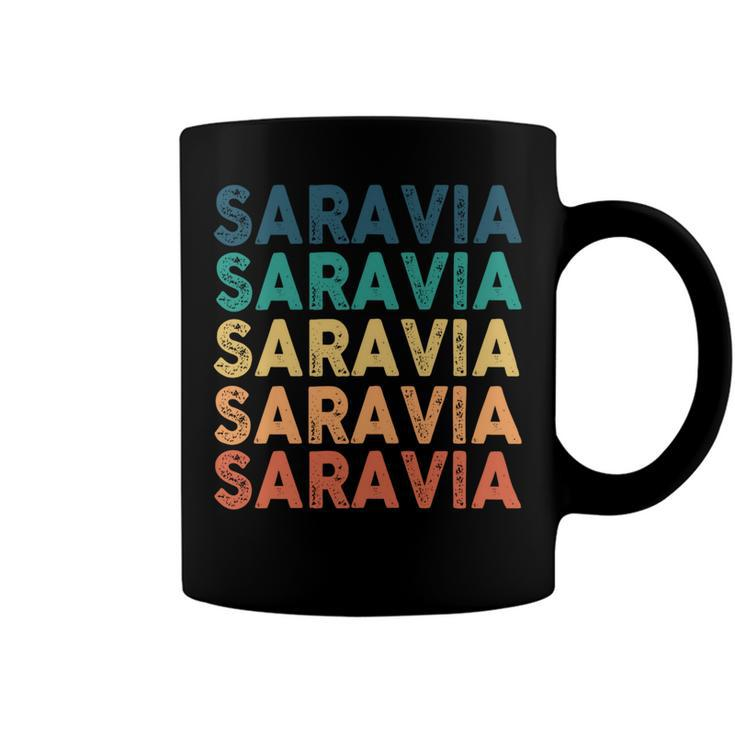 Saravia Name Shirt Saravia Family Name V3 Coffee Mug