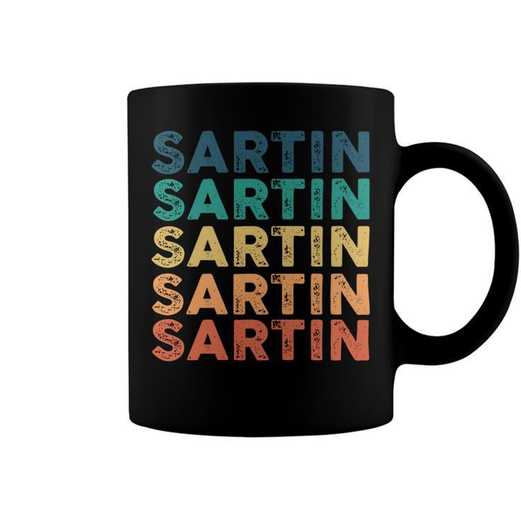Sartin Name Shirt Sartin Family Name V2 Coffee Mug