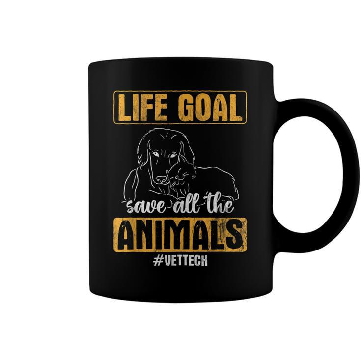 Save All The Animals Veterinary Vet Tech  Coffee Mug
