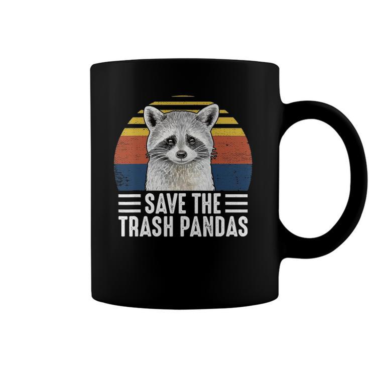 Save The Trash Panda Funny Raccoon Lover Coffee Mug