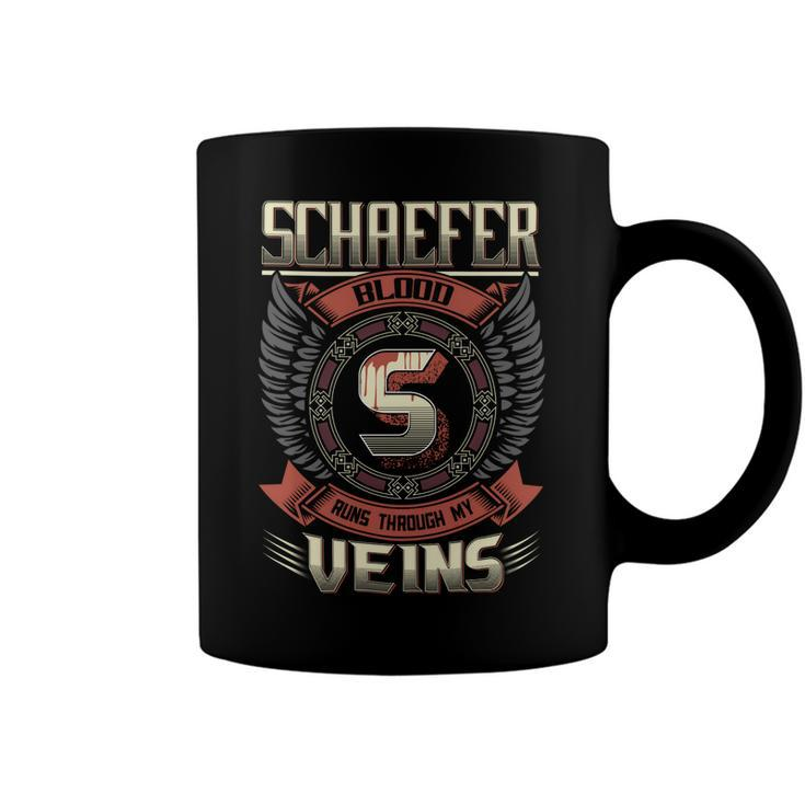 Schaefer Blood Run Through My Veins Name V2 Coffee Mug