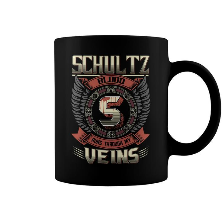 Schultz Blood  Run Through My Veins Name V4 Coffee Mug