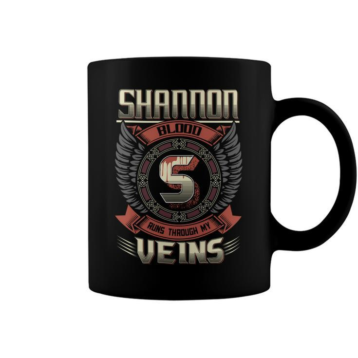 Shannon Blood  Run Through My Veins Name V4 Coffee Mug