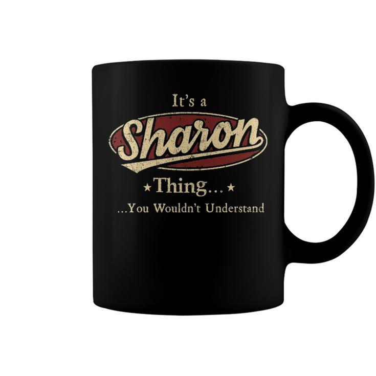 Sharon Shirt Personalized Name Gifts T Shirt Name Print T Shirts Shirts With Name Sharon Coffee Mug